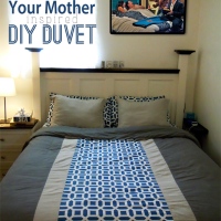 The story of How I Met Your Mother’s Duvet – A DIY Duvet Cover Part 2