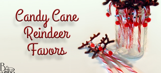 Rudolf Candy Cane Treats from BandBBuildALife.com