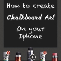 DIY Chalk Art On Your Smart Phone 