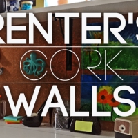Renter's Wall Update with Cork